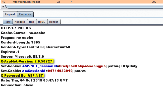 X-AspNet-Version header example