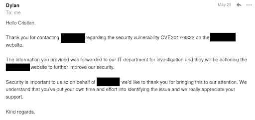 dotnetnuke cookie deserialization in government website